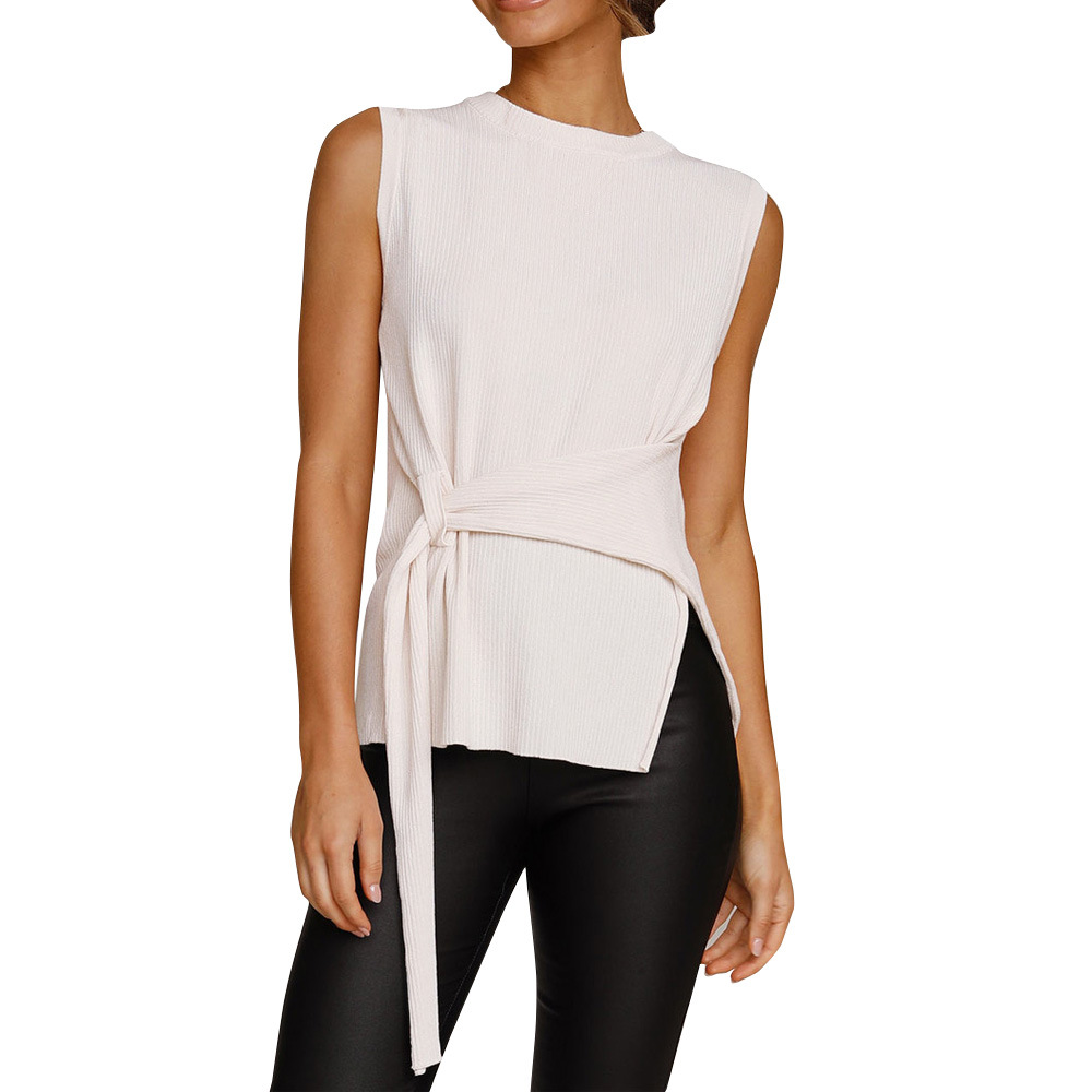 Title 9, Round neck solid color sleeveless top