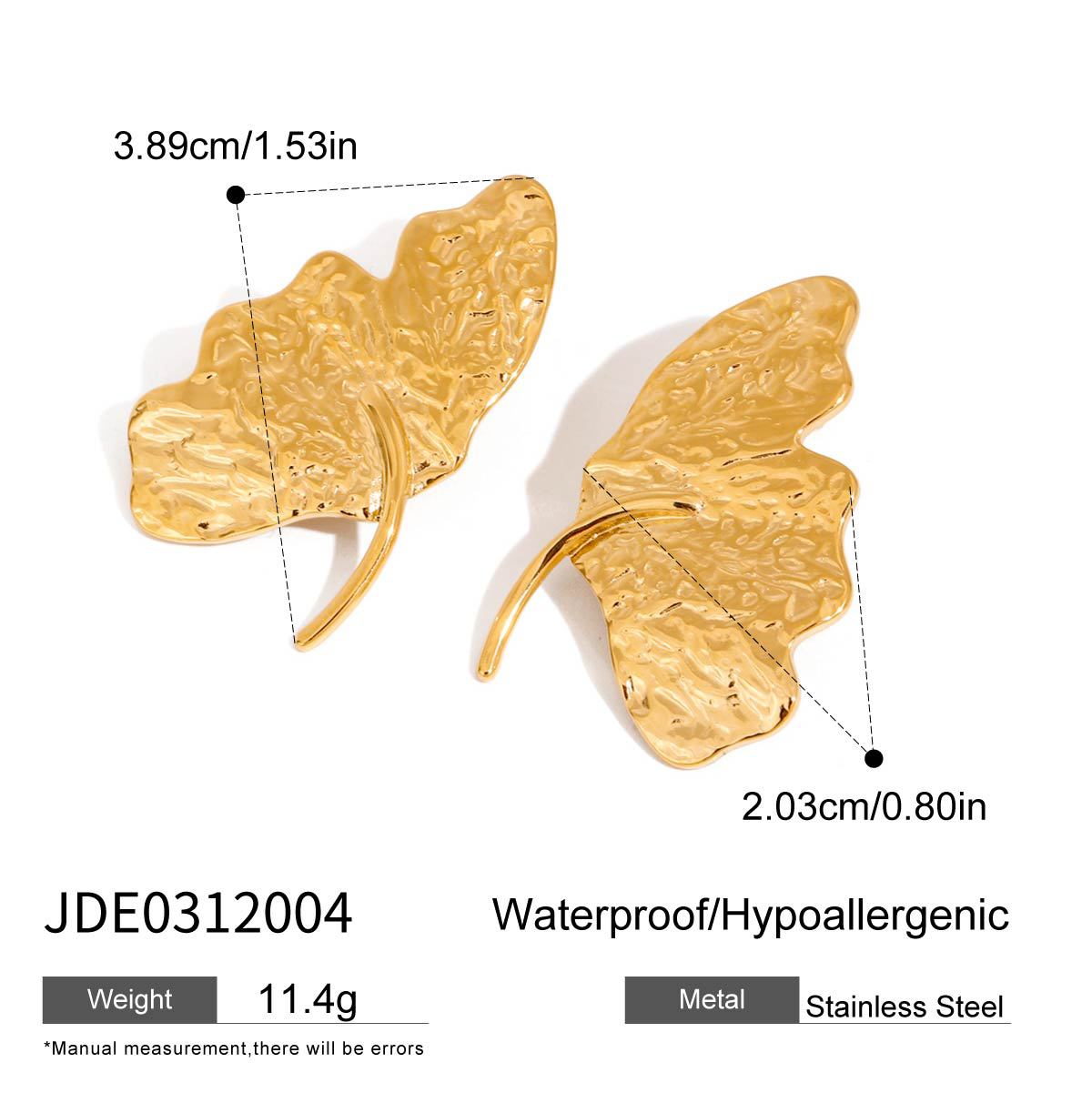 Stainless Steel Studs Ring Special-interest Design