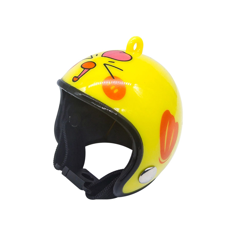 Yellow Chicken Pet Helmet