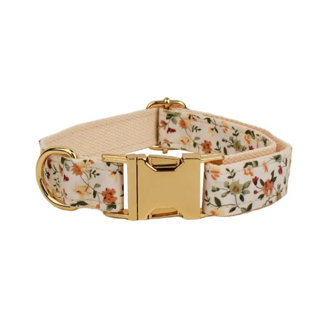 Small White Flower Pet Dog Collar Suit Dog Collar - Shop at LoveMi