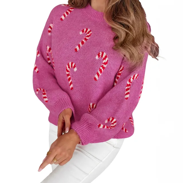 Versatile Knit Long sleeve Top For Women Lc2727123 P406 - Shop at LoveMi