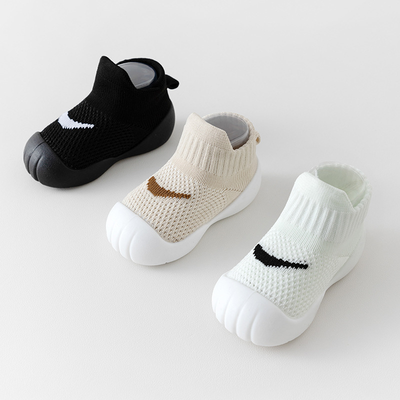 Springautumn First-walking Shoes For Baby Boys And Girls Breathable, With Soft Soles