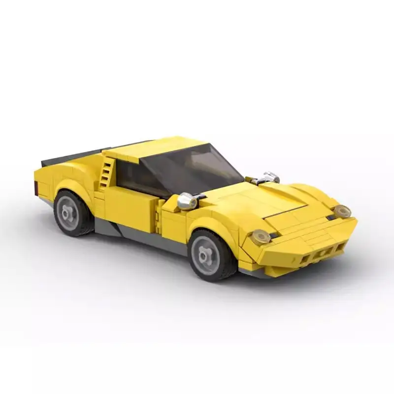 Building Blocks Compatible With 38929 Lan Bo Miao LA Car Model Decoration