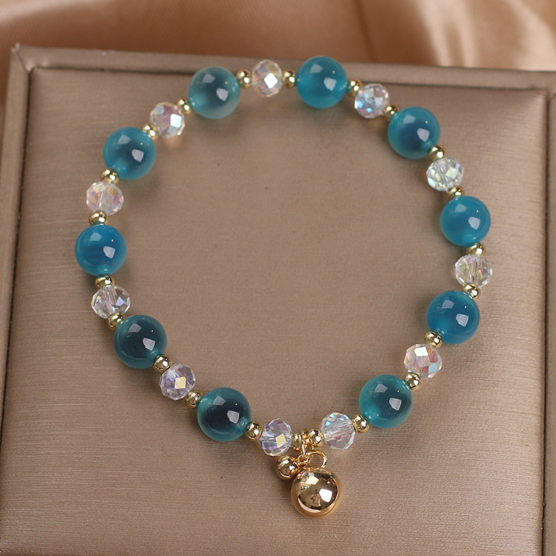 Female Creative Agate Transport Bead Bracelet