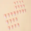 Almond Type Nail Sticker Simple Gradient view 3