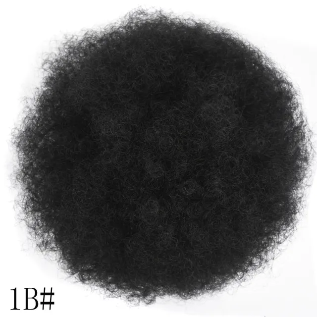 Kinkycurl Large Afro Fluffy Micro curly Wig Hair Bag Large Black 1B - Shop at LoveMi