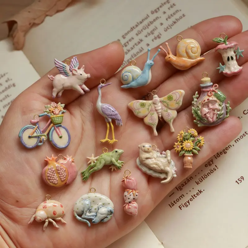 Simple And Versatile Cartoon Animal Pendant