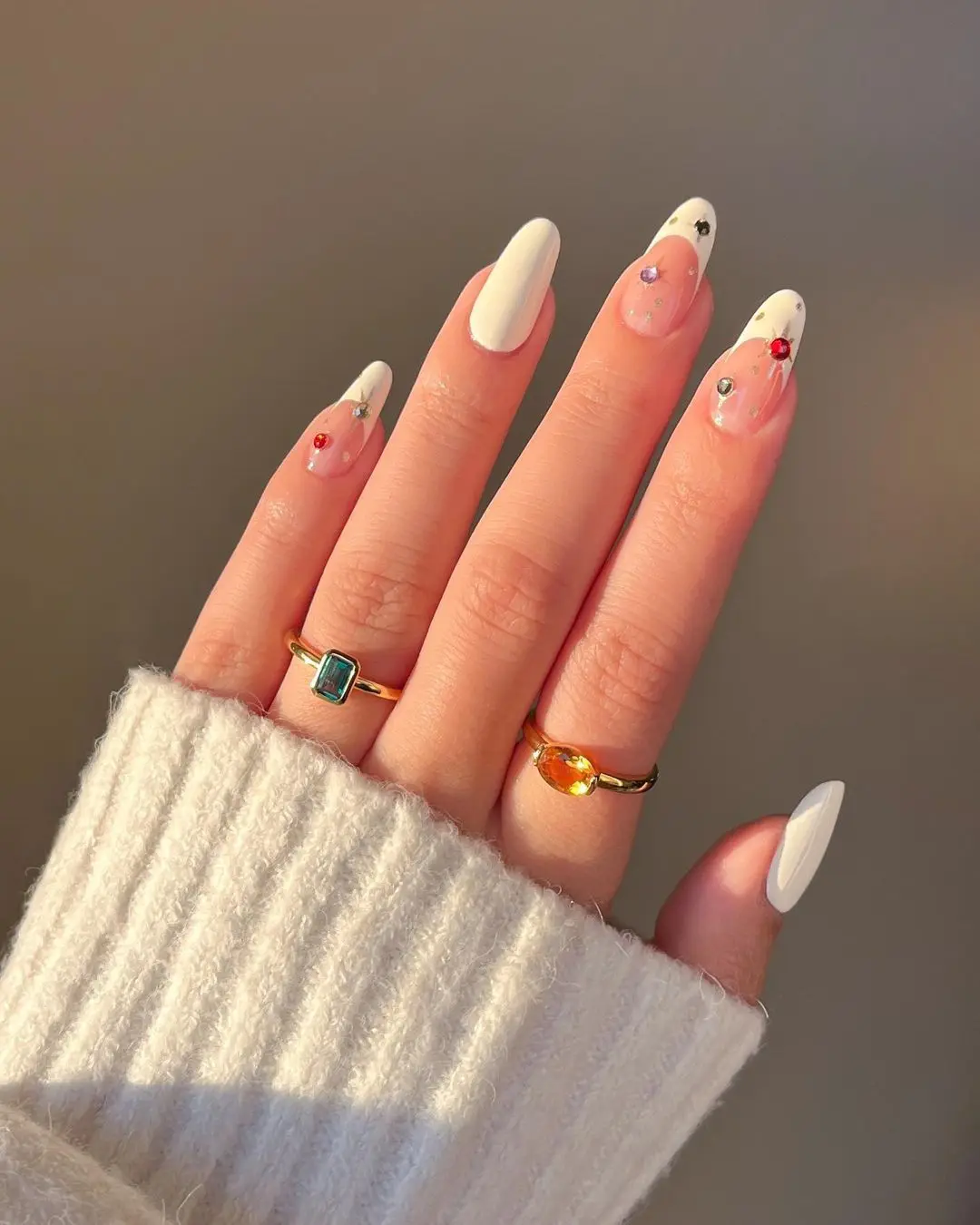 Advanced Almond French Finished Manicure