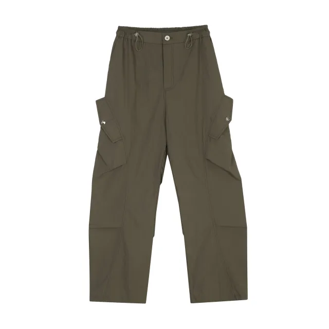 Autumn And Winter Irregular Women's Casual Pants Green - Shop at LoveMi