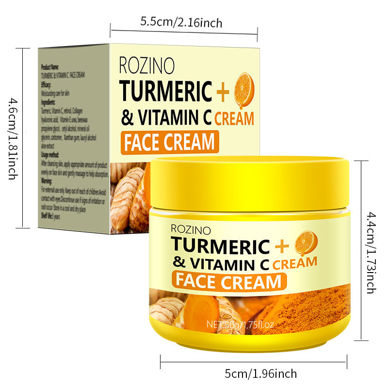 Turmeric Soothing And Moisturizing Face Cream