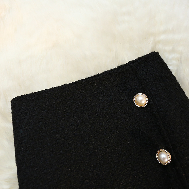 Women's Tweed Skirt New Autumn And Winter Sweater