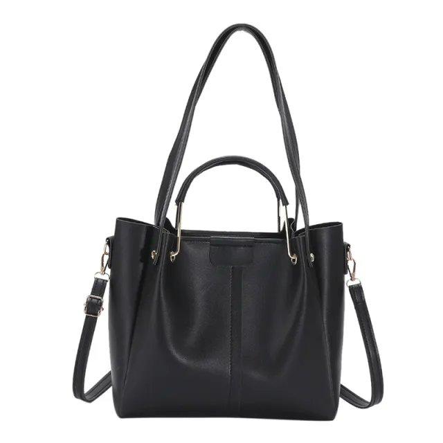 Trendy Special interest Design Shoulder Messenger Retro Handbag For Women Black - Shop at LoveMi