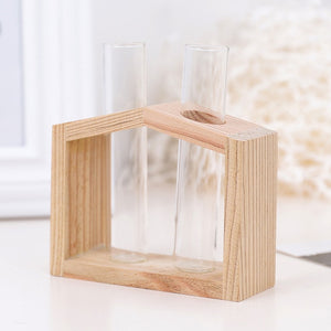 Wooden TestTube Planter