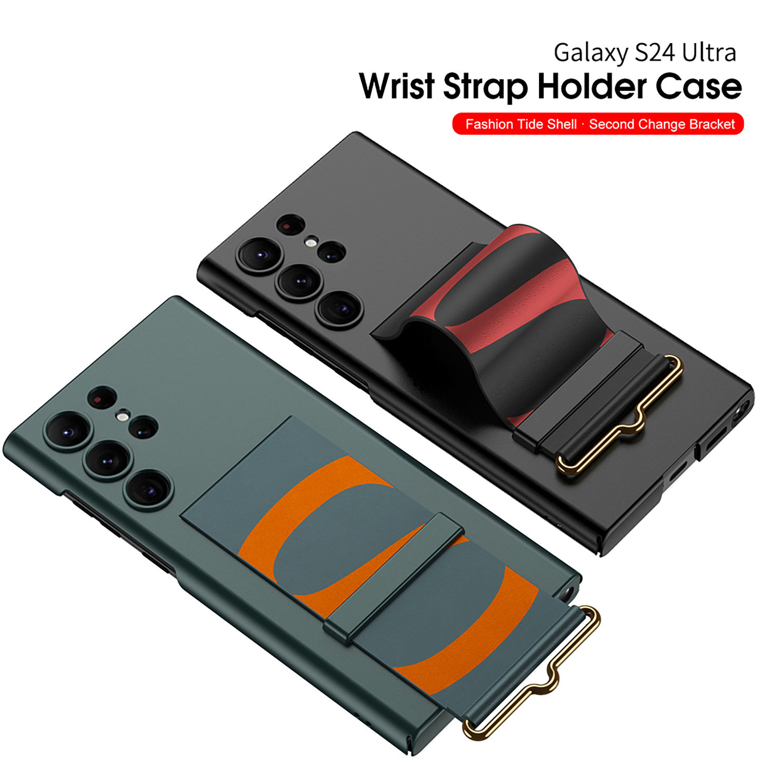 Ultra-thin Wrist Strap Bracket Protective Cover Drop-resistant Phone Case - Image 4
