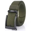 Black Buttons Army Green