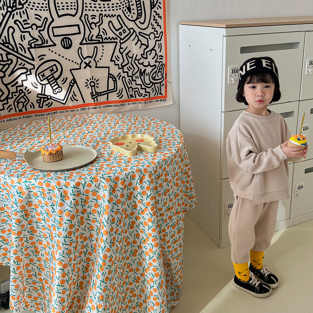 Children's Spring And Autumn Fashionable Korean Style Sports Suit