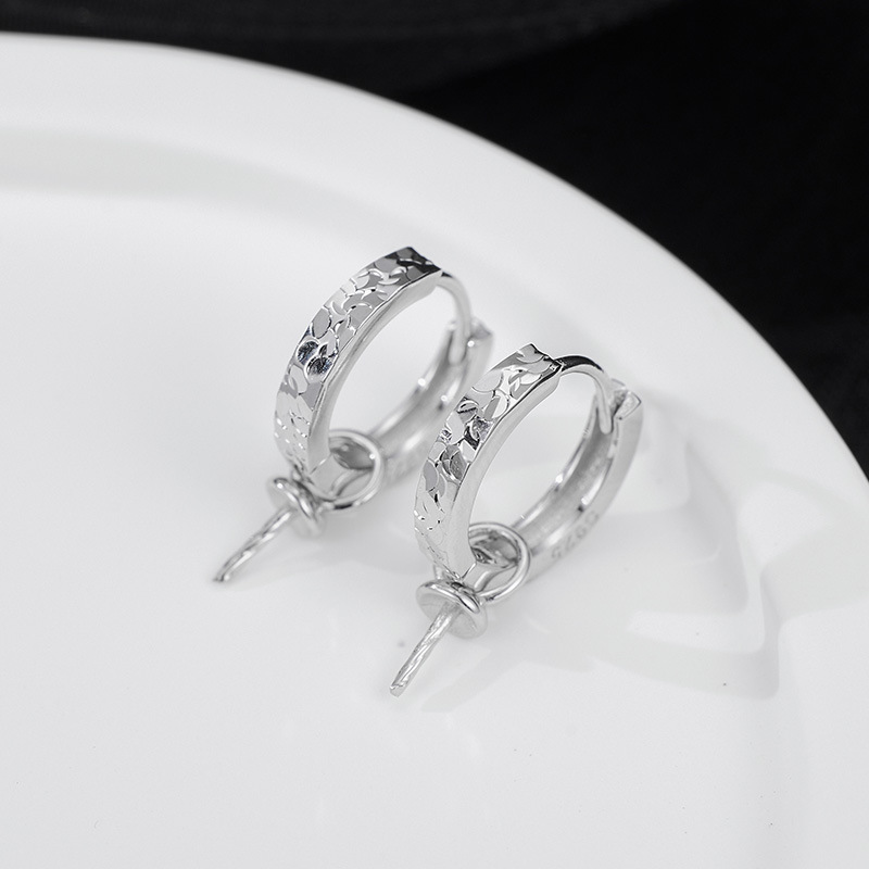 Women's Fashion Pearl Eardrop Frame Earrings