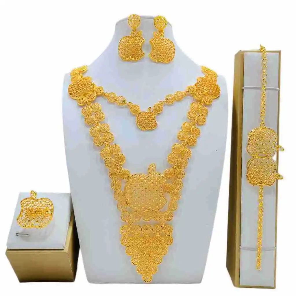Jewelry Suit Bridal Gift For Women Wedding Decoration