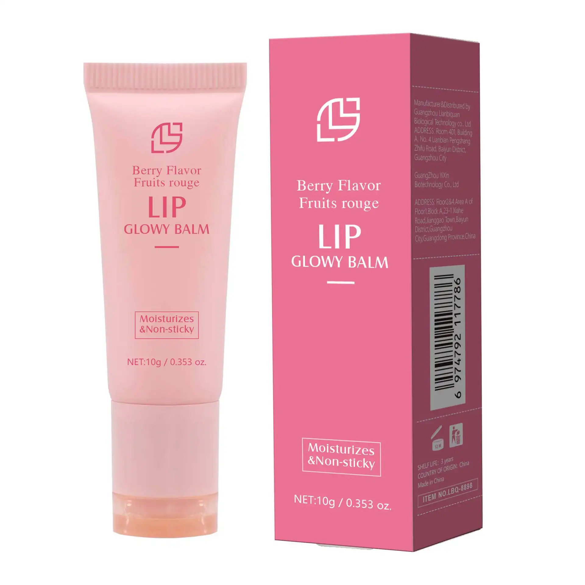 Liangze Lip Balm Berry Flavor