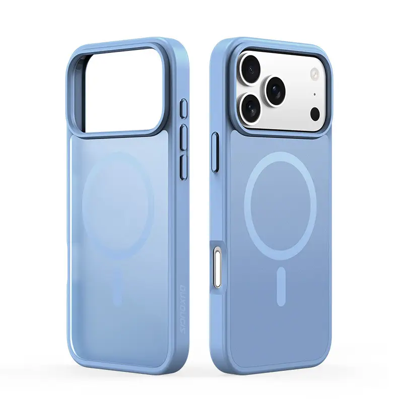 Magnetic Skin-feel Minimalist Matte Transparent Back Cover