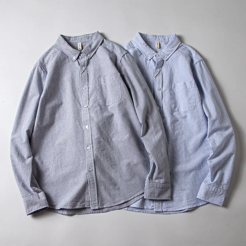 Retro Simple Casual Base Men's Long Sleeve