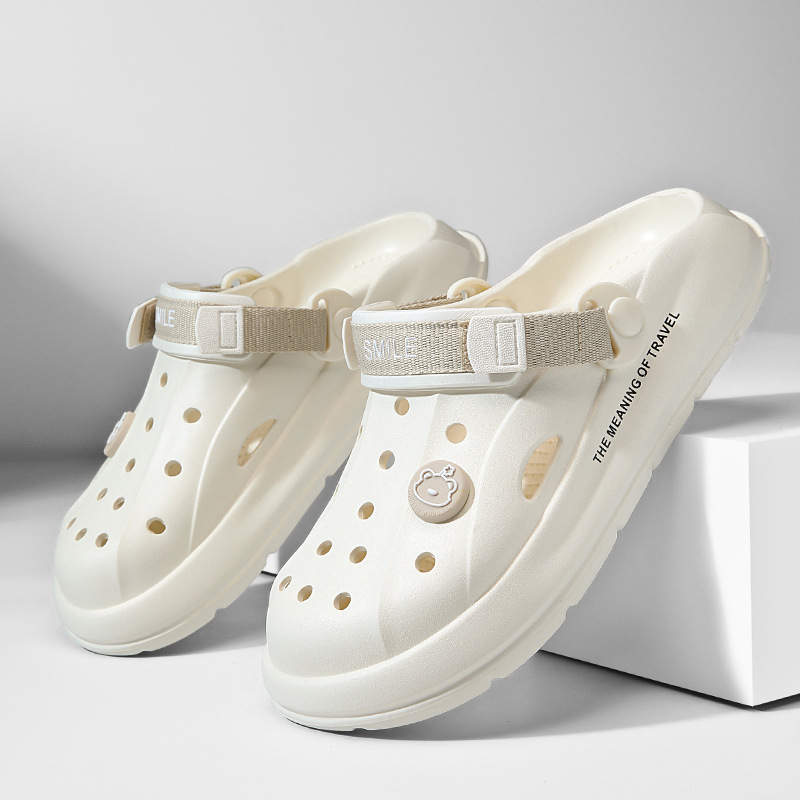 Soft-soled Minimalist Closed-toe Casual Sports Slippers For Couples