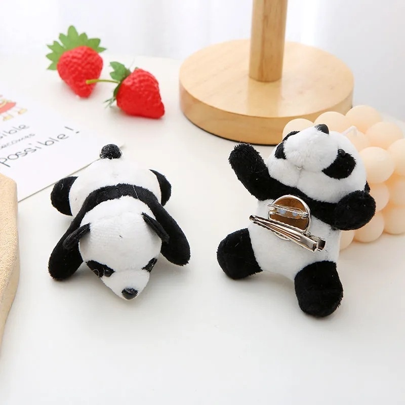 Cute Cartoon Plush Panda Headband Hair Accessories
