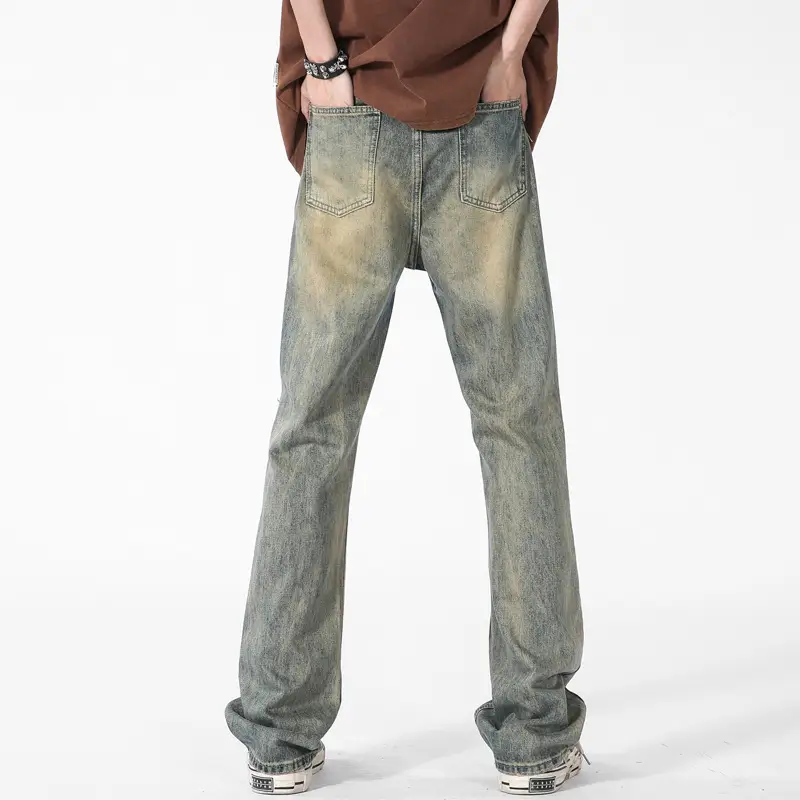 Men's High Street Fashion Brand Loose Casual Trousers