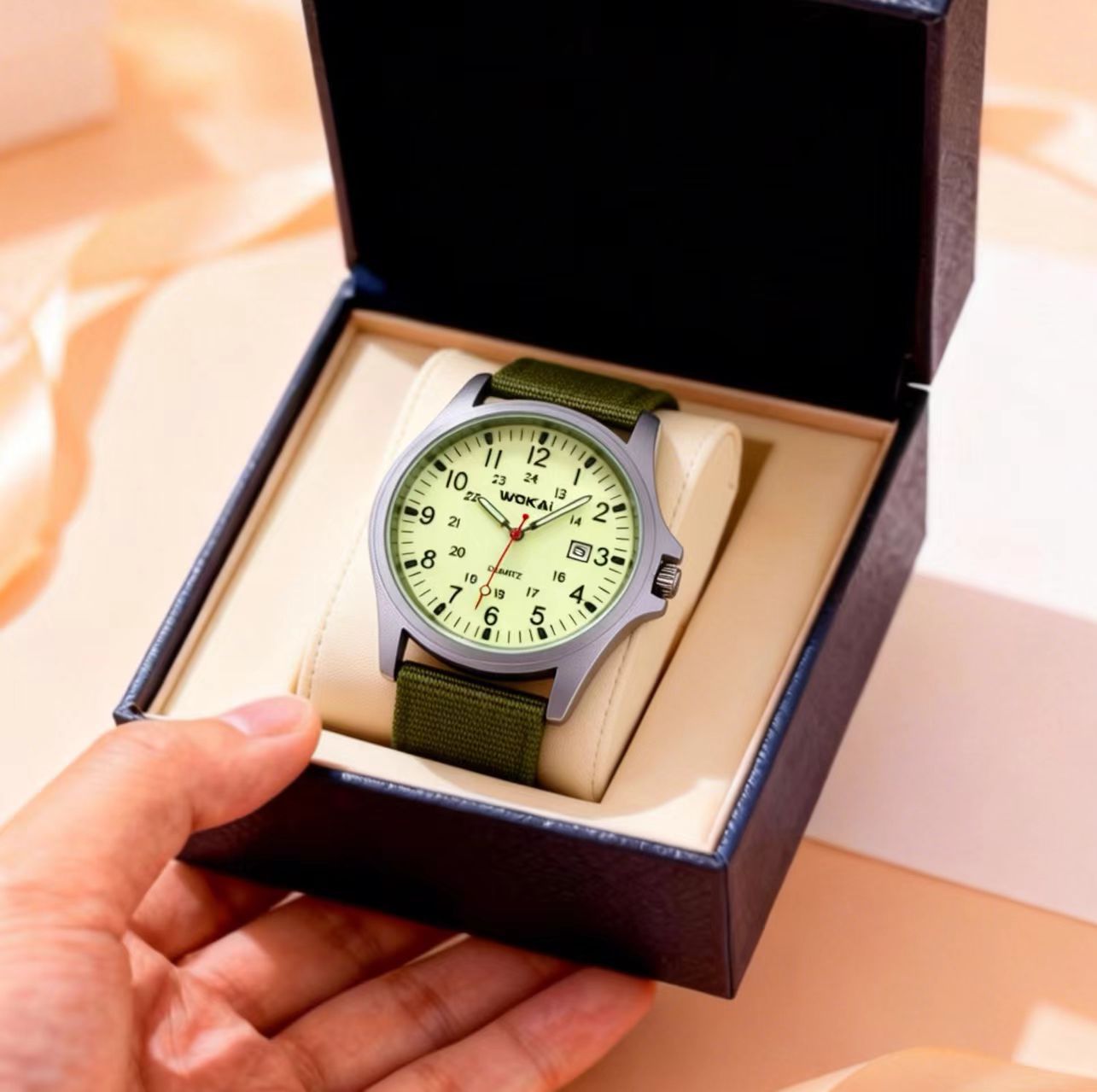Mens Casual Calendar Sports Quartz Watch 6