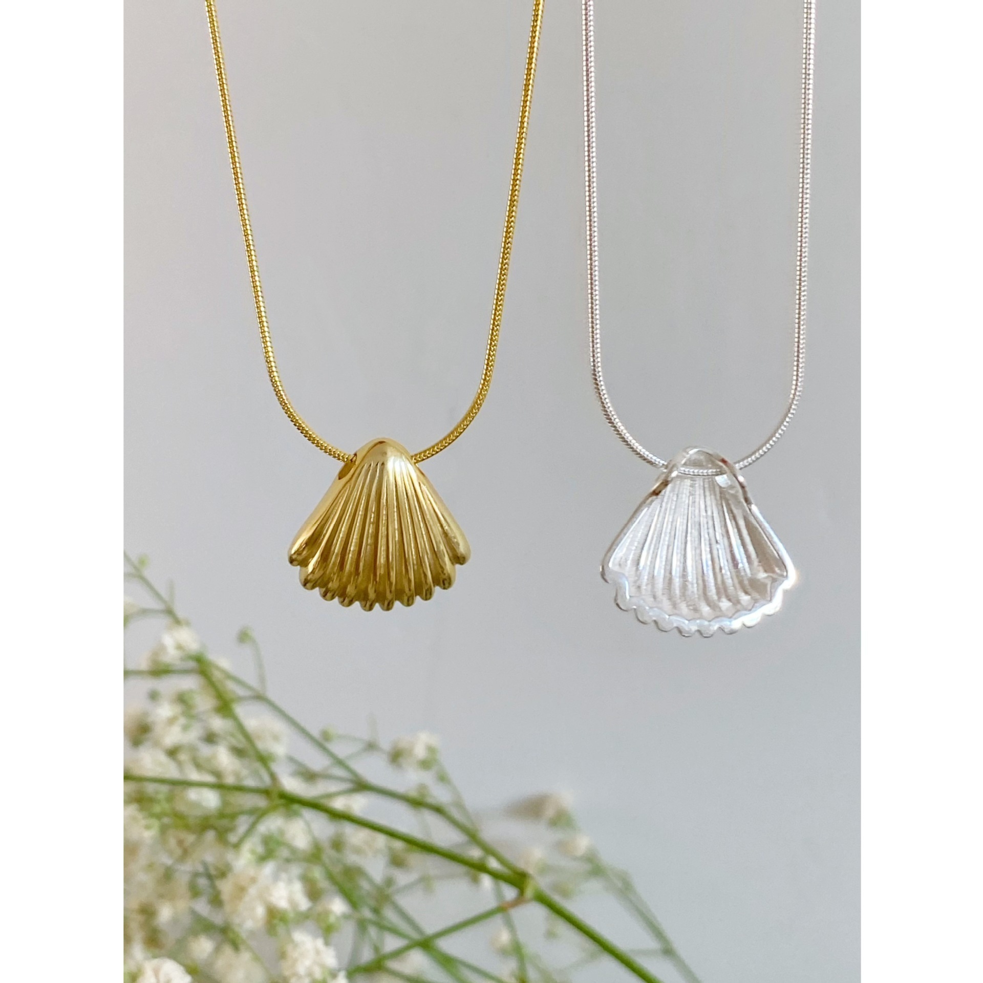 Simple Fashion Fashionable Shell Texture Necklace For Women