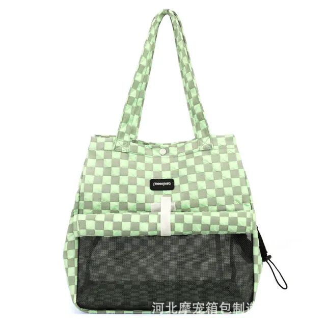 Portable Cat Bag Small Portable Shoulder Pet Products Green - Shop at LoveMi