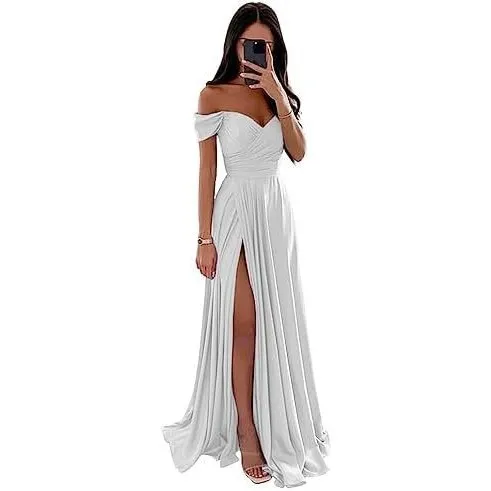 Banquet Temperament Concert Solo Bridesmaid Dress - Styleseventeen-M