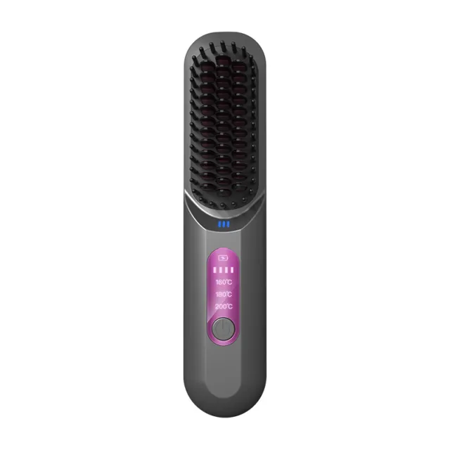 Wireless Straight Comb Anion Does Not Hurt Classic Gray - Shop at LoveMi