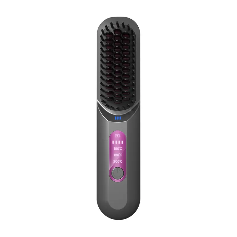 Wireless Straight Comb Anion Does Not Hurt - Classic Gray