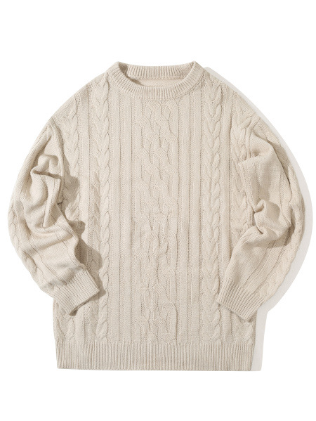 Pull Torsadé Homme Chaleureux et élégant – 6 Tailles – boutique mode femme homme Dropvet