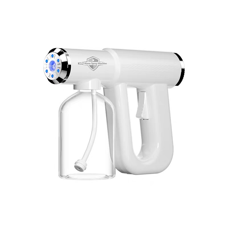 The sprayer on charge over USB, supplier photograph