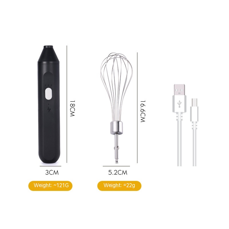 Handheld Electric Egg Beater For Home Baking Of Cakes — foto 14