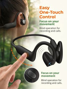 New Smart Camera Bluetooth Earphones