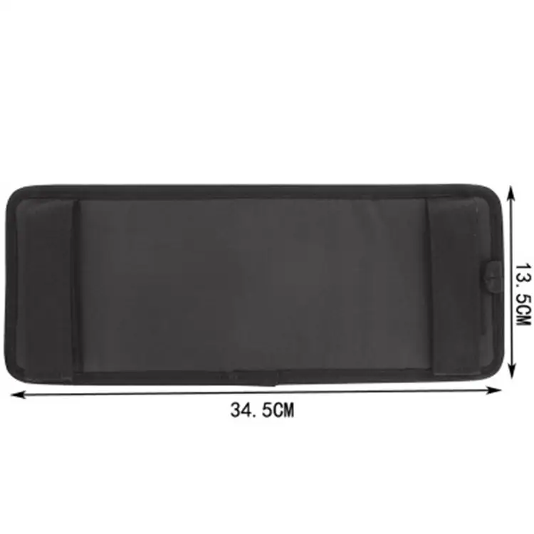 Multi-Functional Elastic Storage Bag For Car Sun Visor