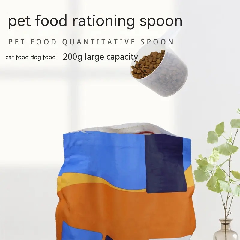 Pet Food Quantitative Spoon Large Capacity Graduated