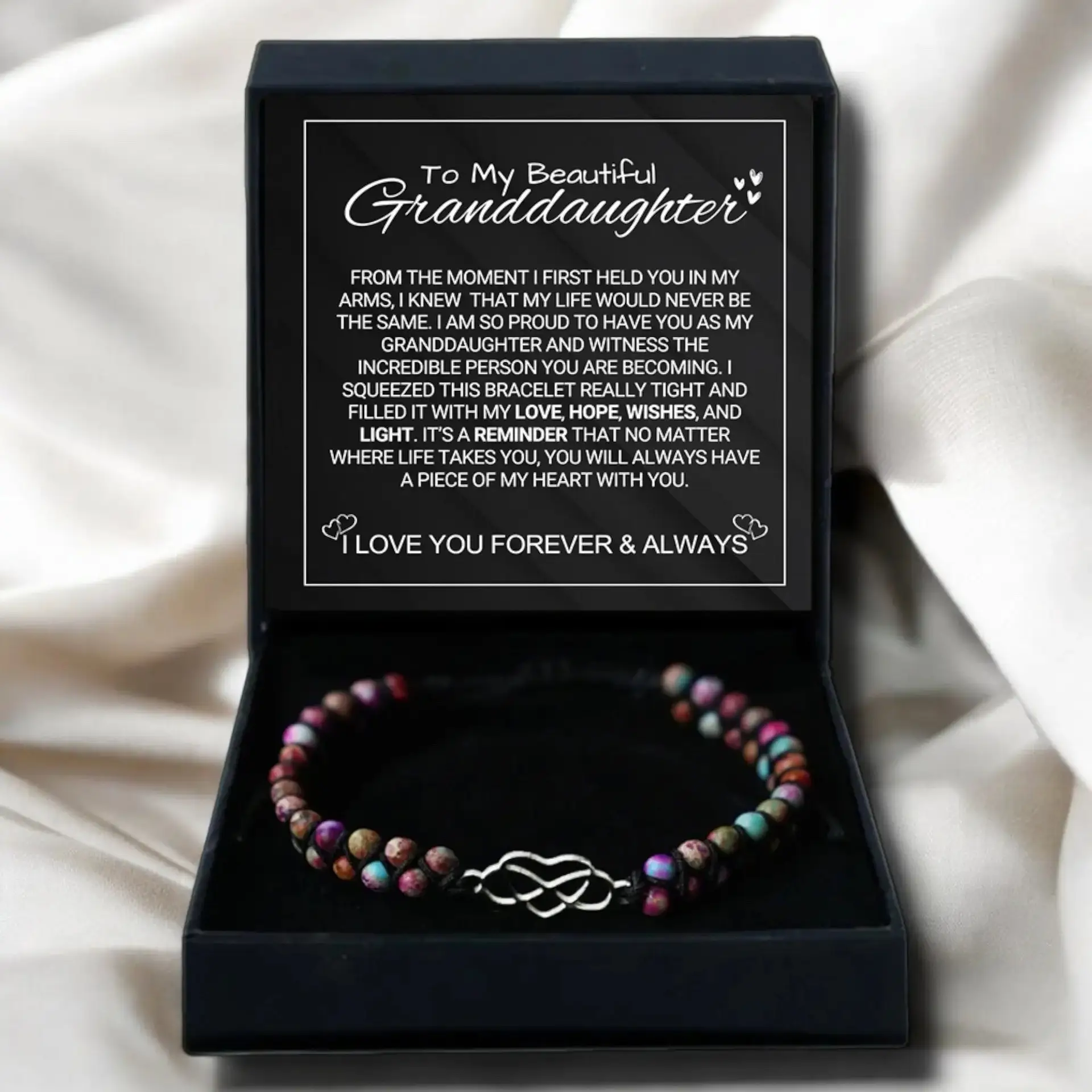 Stainless Steel Double-layer Bracelet Gift Box