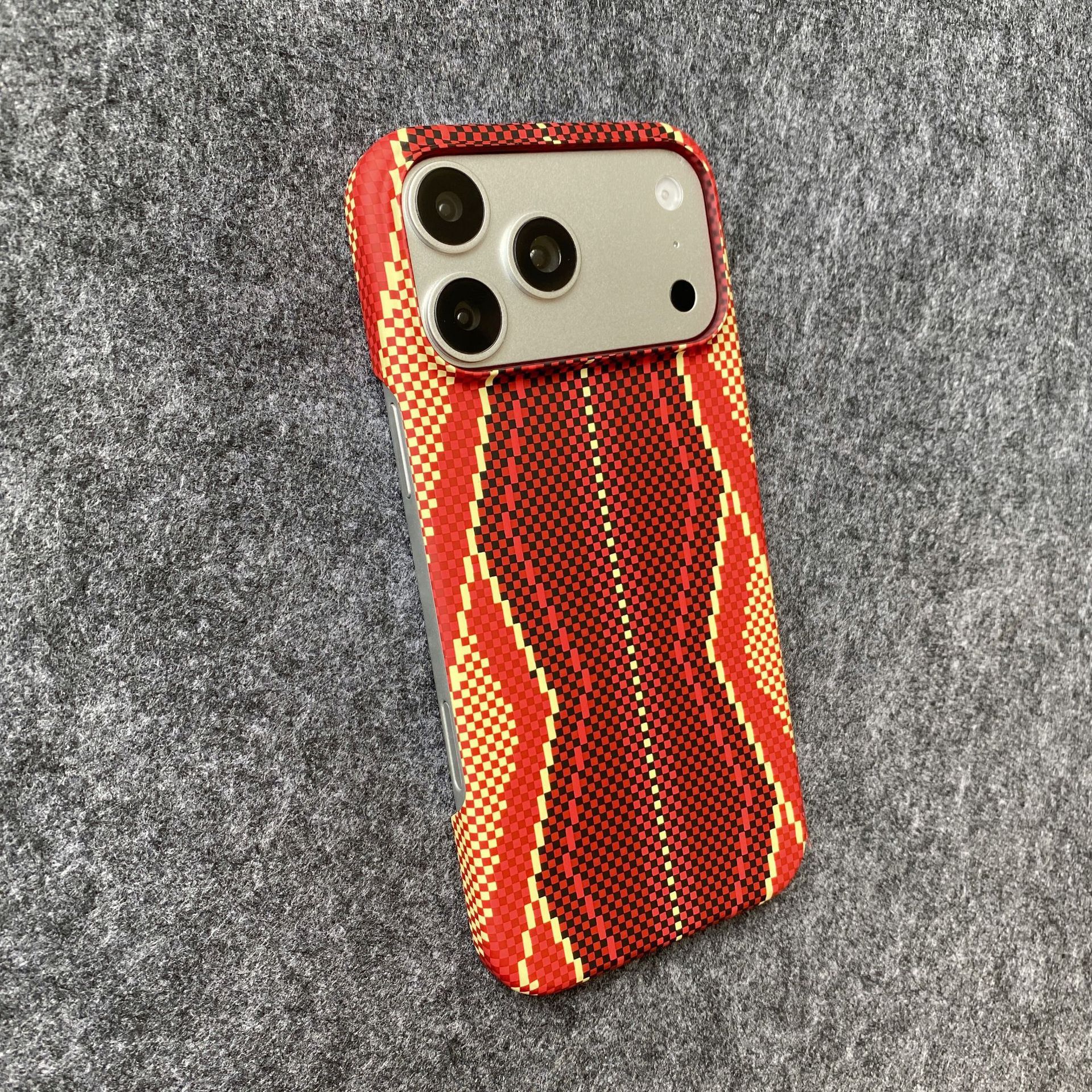 Kevlar-textured Phone Case Fingerprint-resistant 6