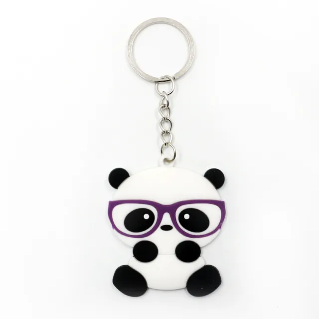 Panda Keychain Cute Cartoon Key Ring Car Pendant Accessories Small Gift Panda Keychain 05 - Shop at LoveMi