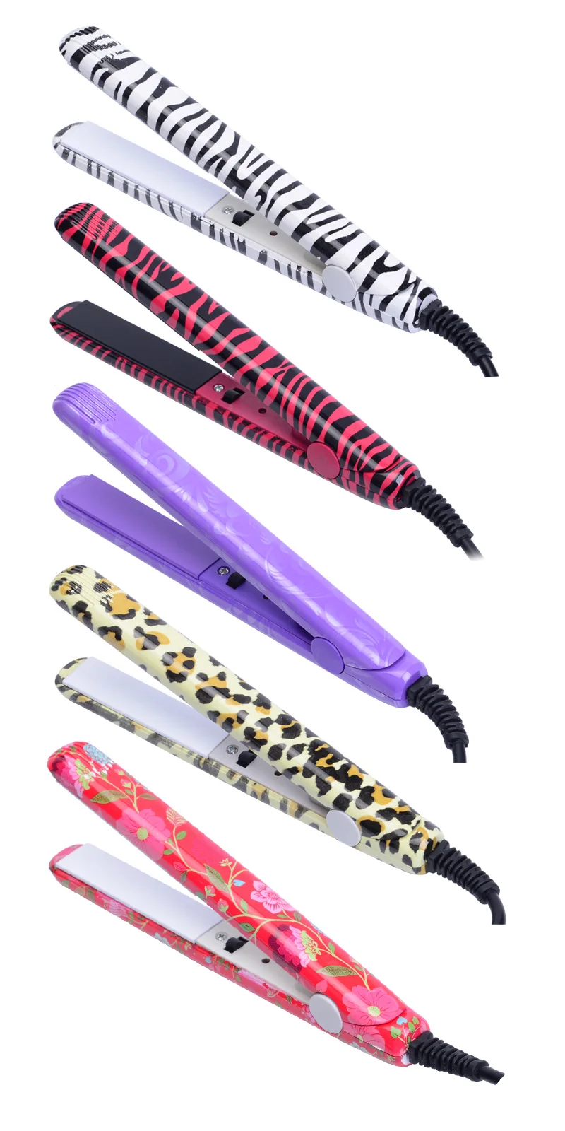 Title 5, Colorful mini splint curling iron for perfect c...