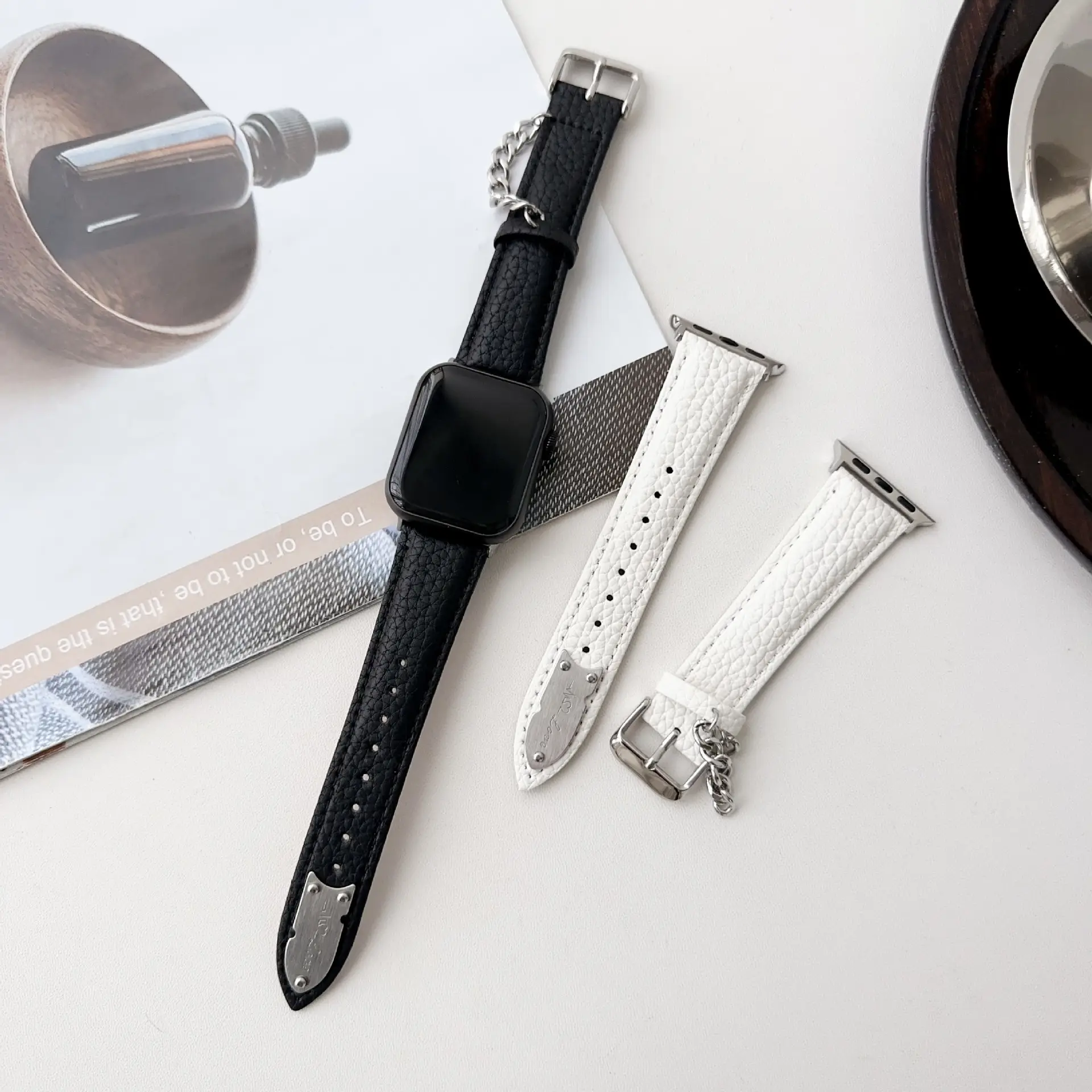 Suitable For Watch Straps Featuring Genuine Leather