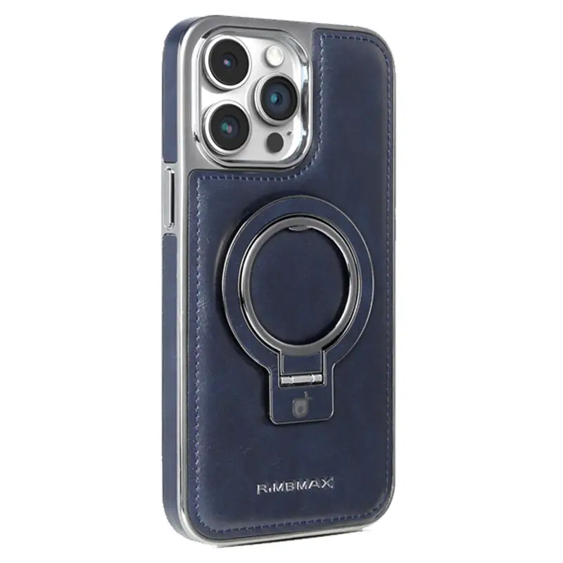 Business Leather Magnetic Stand Phone Case