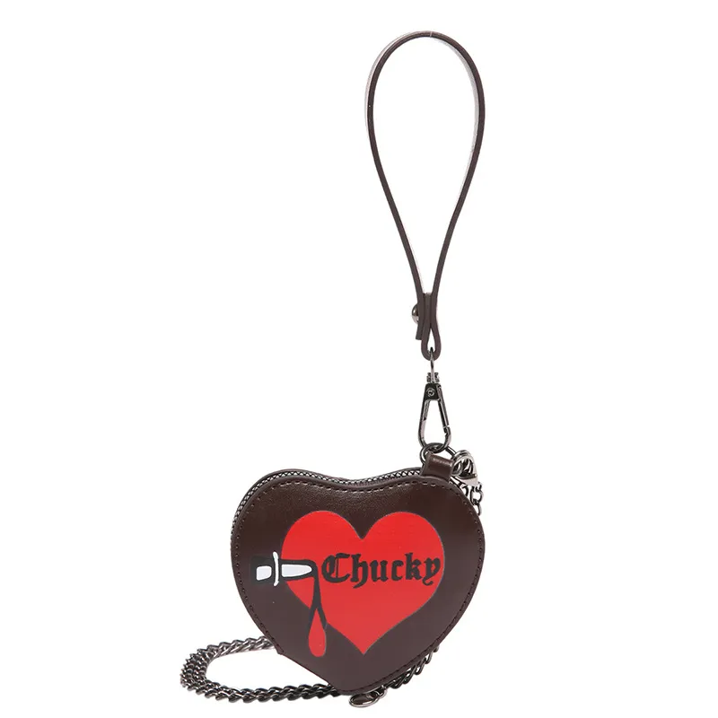 Mini Love Western Style Messenger Bag - Brown