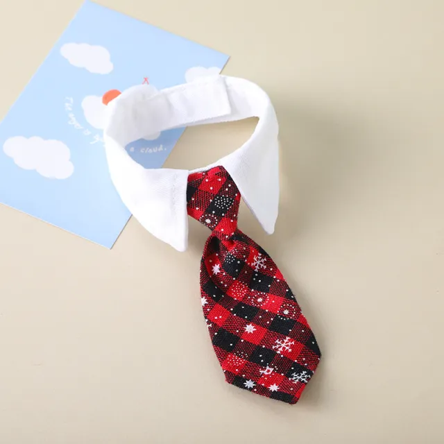 Pet Tie Saliva Towel British Style Gentleman Black And Red - Shop at LoveMi