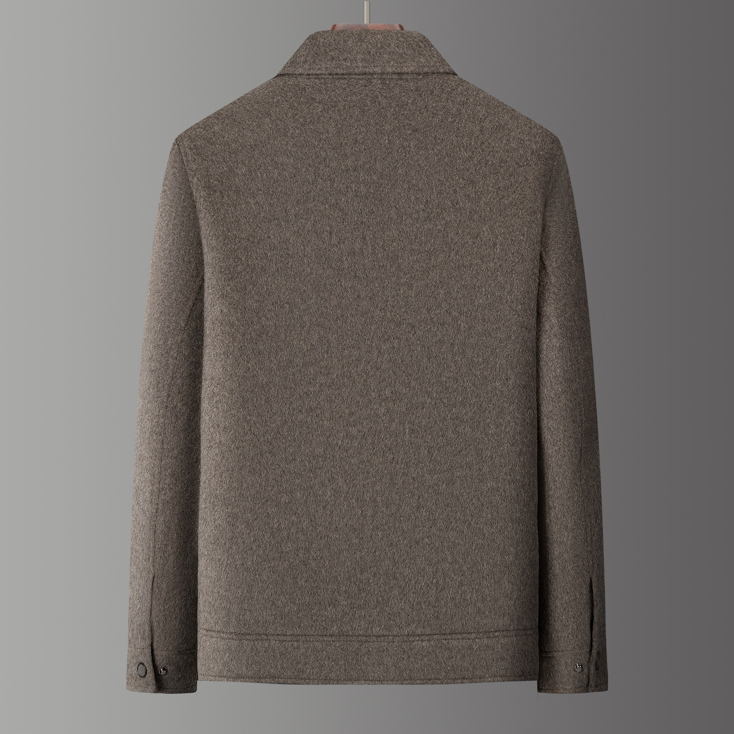 Double-Breasted Wool Coat, picture 3 of 5