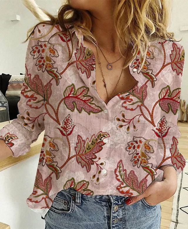 Fashion Single breasted Long Sleeve Shirt Rt032 - Shop at LoveMi